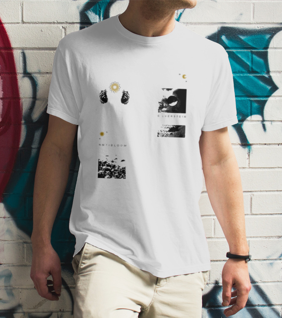 Silverstein Ghost Hands Moon Bloom T-Shirt