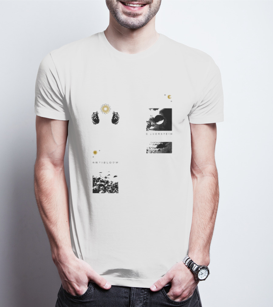Silverstein Ghost Hands Moon Bloom T-Shirt