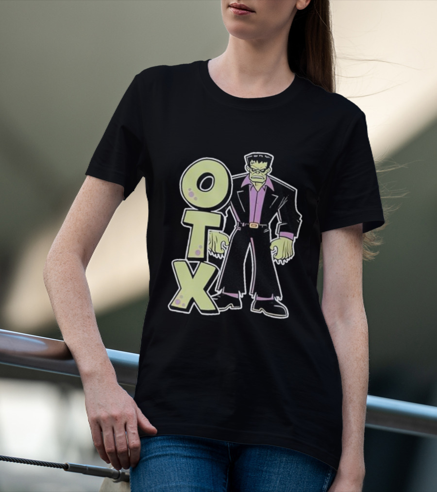 Geezy World Otx Slitherman Monster Character T-Shirt