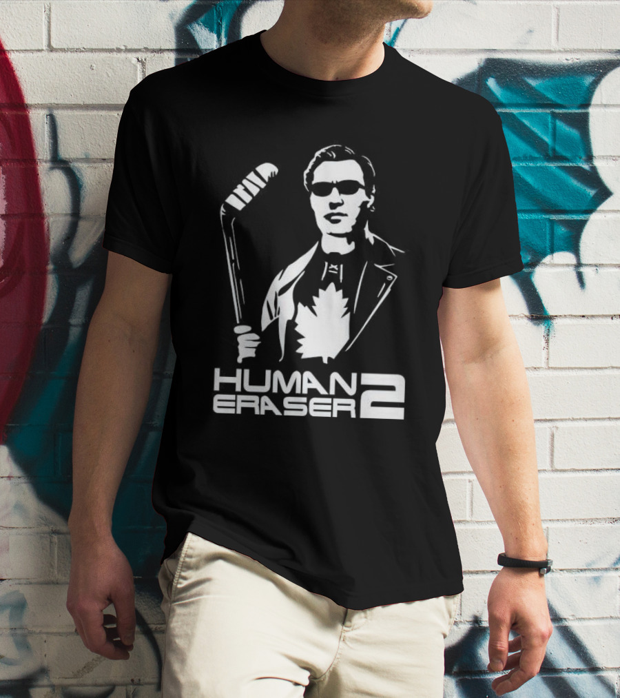 Human Eraser 2 Luke Schenn On 1000 NHL Games Hockey Maple Leaf Leather Jacket T-Shirt