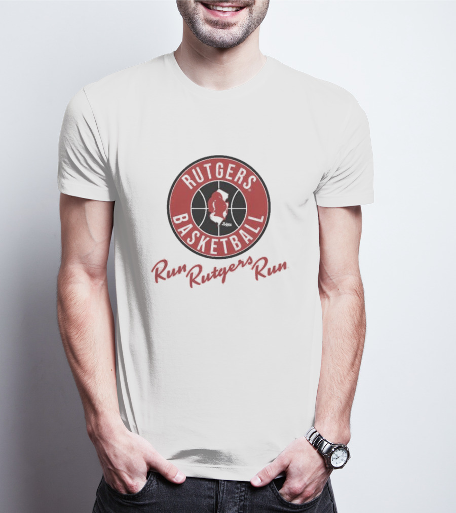 Rutgers Basketball Run Rutgers Run Rutgers T-Shirt