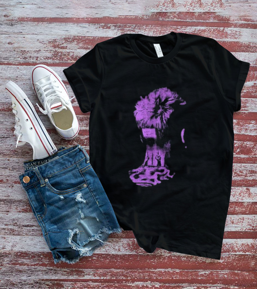 Mgk Hotel Diablo Floor 13 Purple Skull T-Shirt