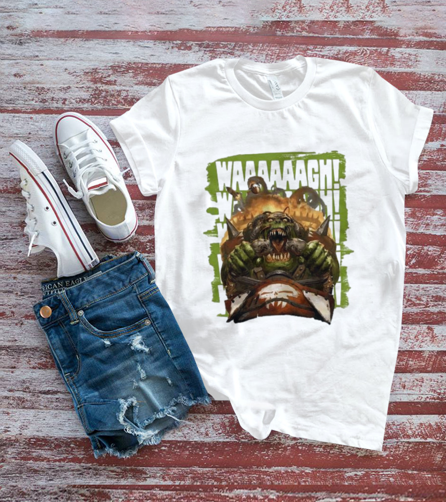 Waaagh Orks Speed Freaks Waaagh Ork Driving Symbolism T-Shirt