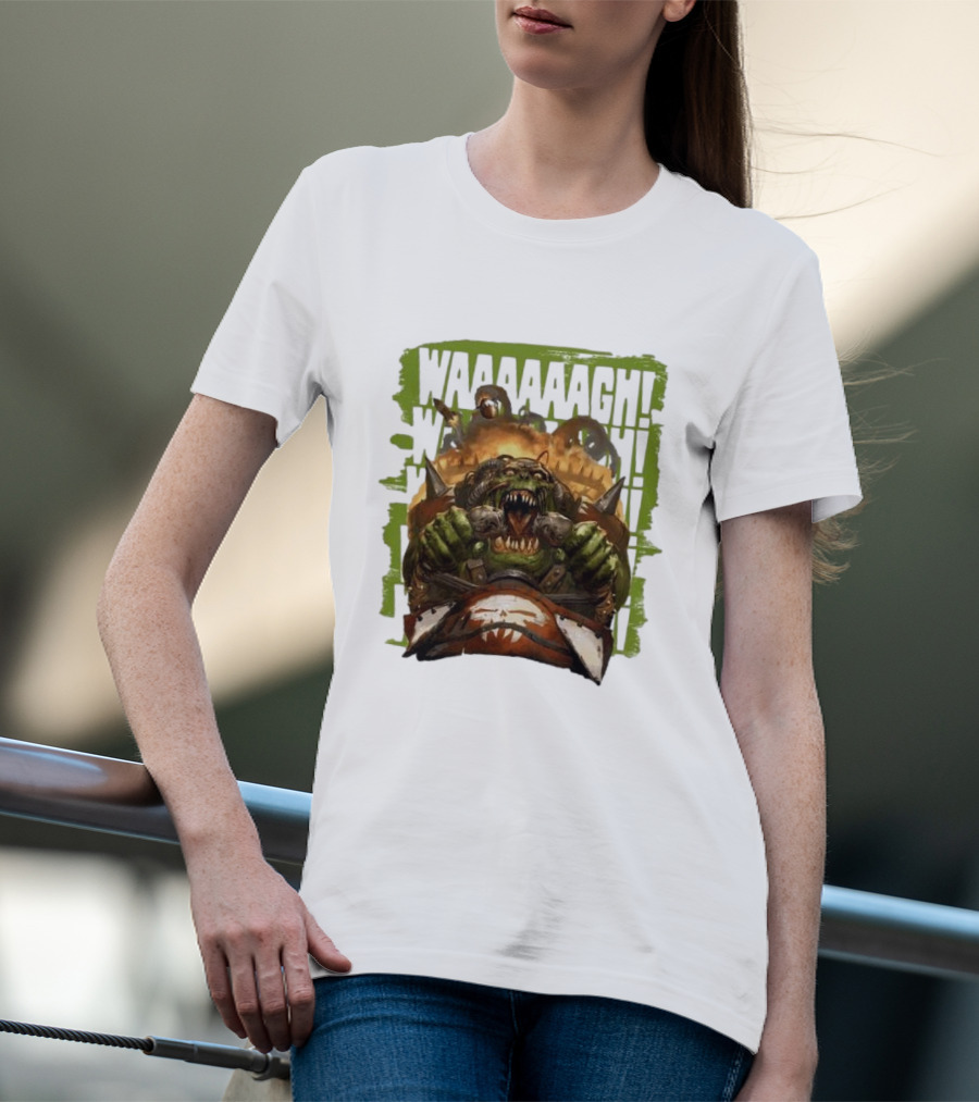 Waaagh Orks Speed Freaks Waaagh Ork Driving Symbolism T-Shirt