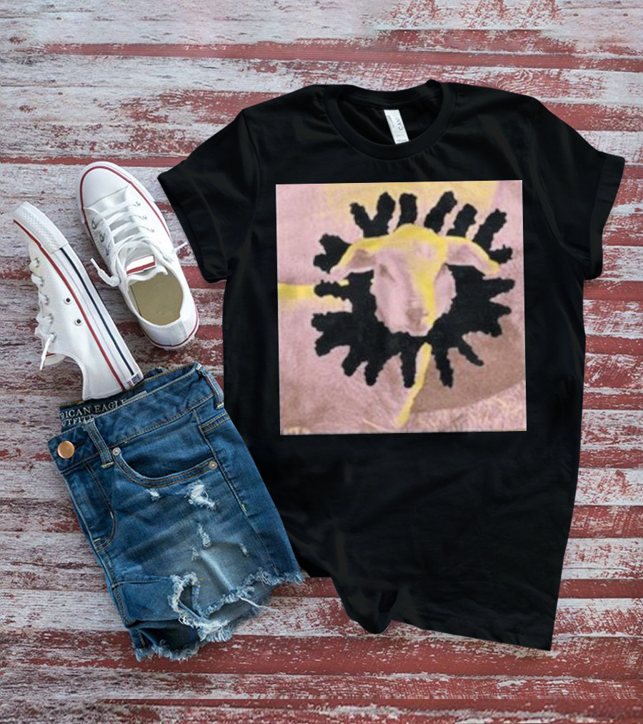 Run For Cover Records Anxious Counting Sheep Surreal Sheep T-Shirt