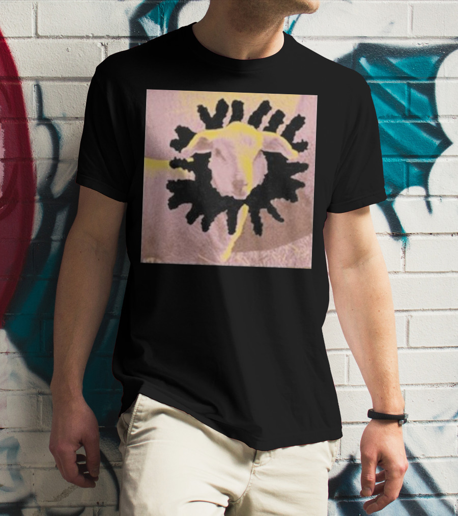 Run For Cover Records Anxious Counting Sheep Surreal Sheep T-Shirt