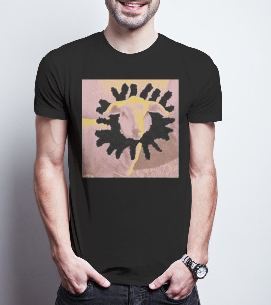 Run For Cover Records Anxious Counting Sheep Surreal Sheep T-Shirt