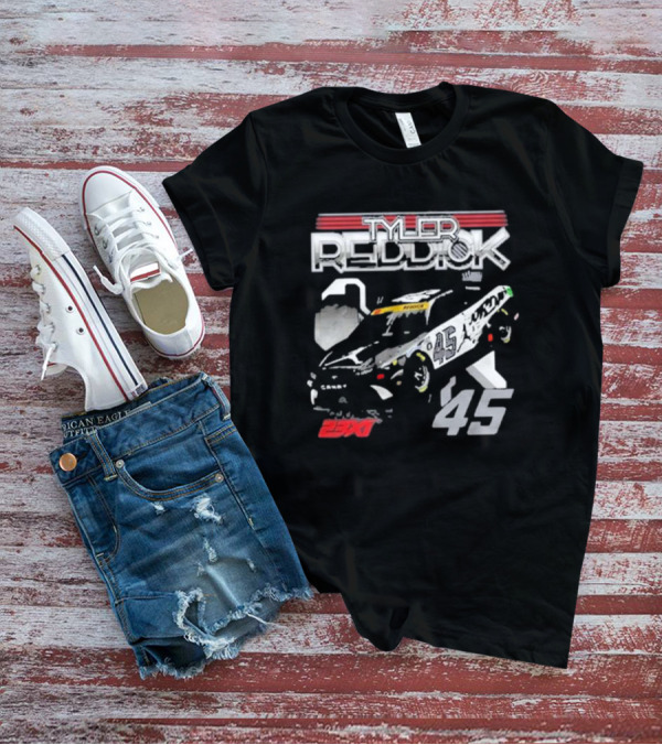 23XI Tyler Reddick 45 Jumpman Car Racing T-Shirt