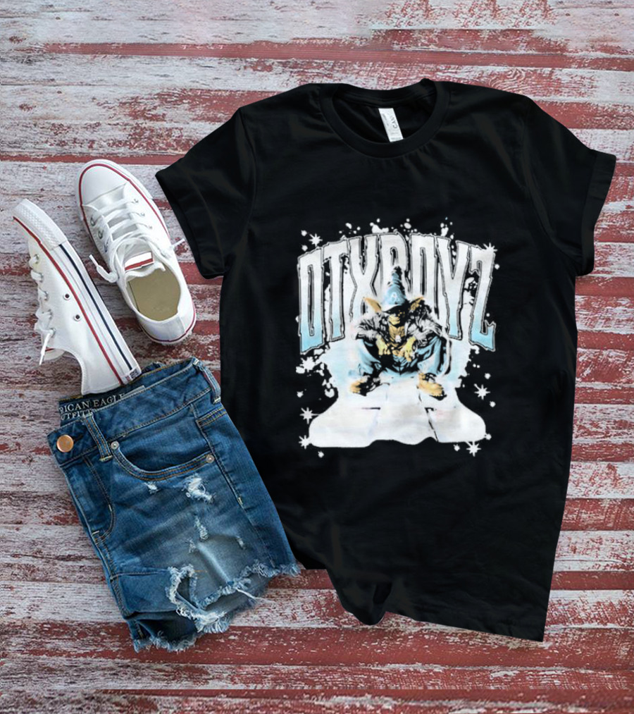 Geezy World Gremlin Black OTXBOYZ T-Shirt
