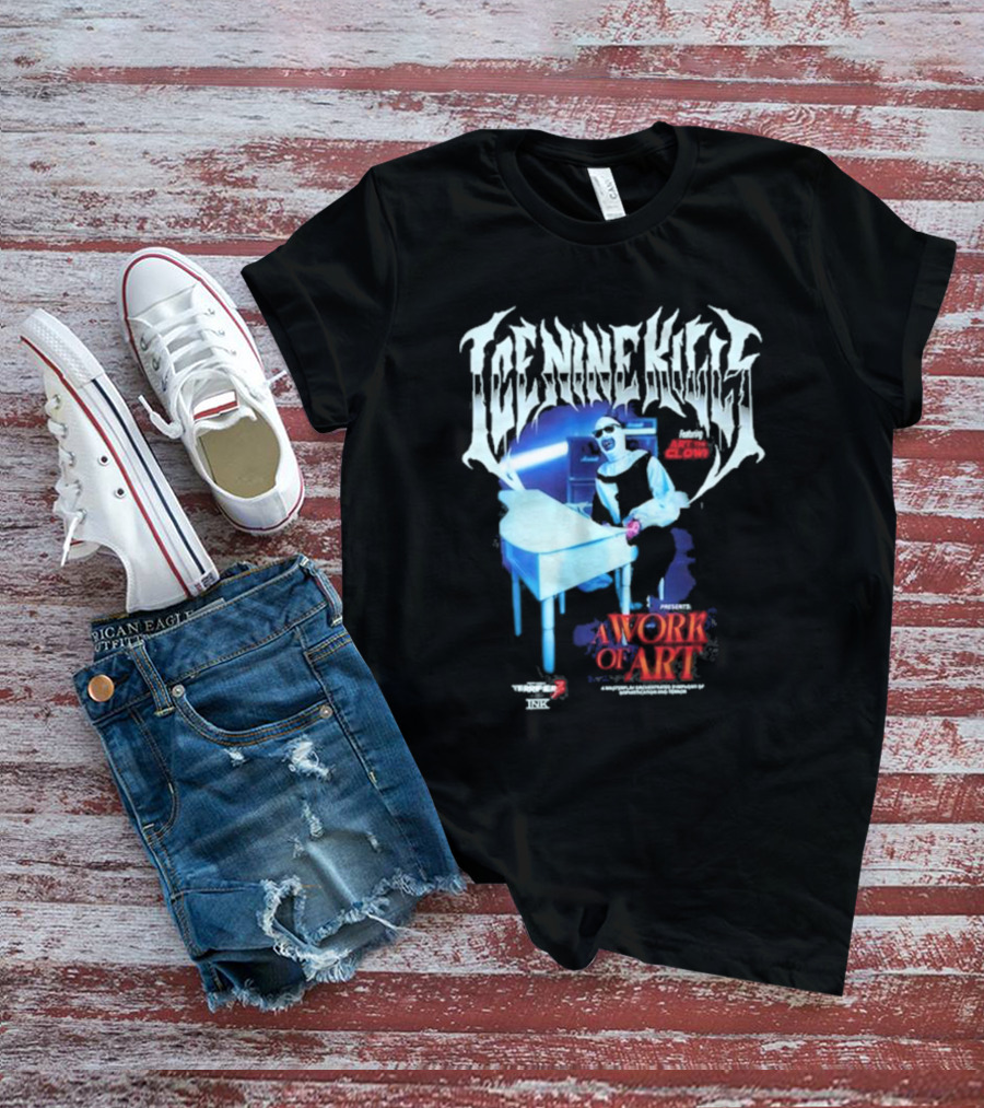 Ice Nine Kills Featuring The Ghost Of Vincent Price Presents A Work Of T-Shirt