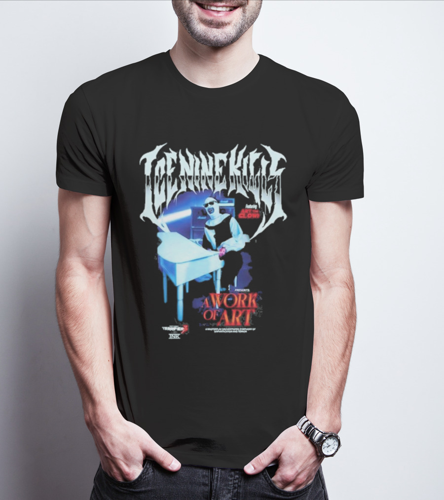 Ice Nine Kills Featuring The Ghost Of Vincent Price Presents A Work Of T-Shirt