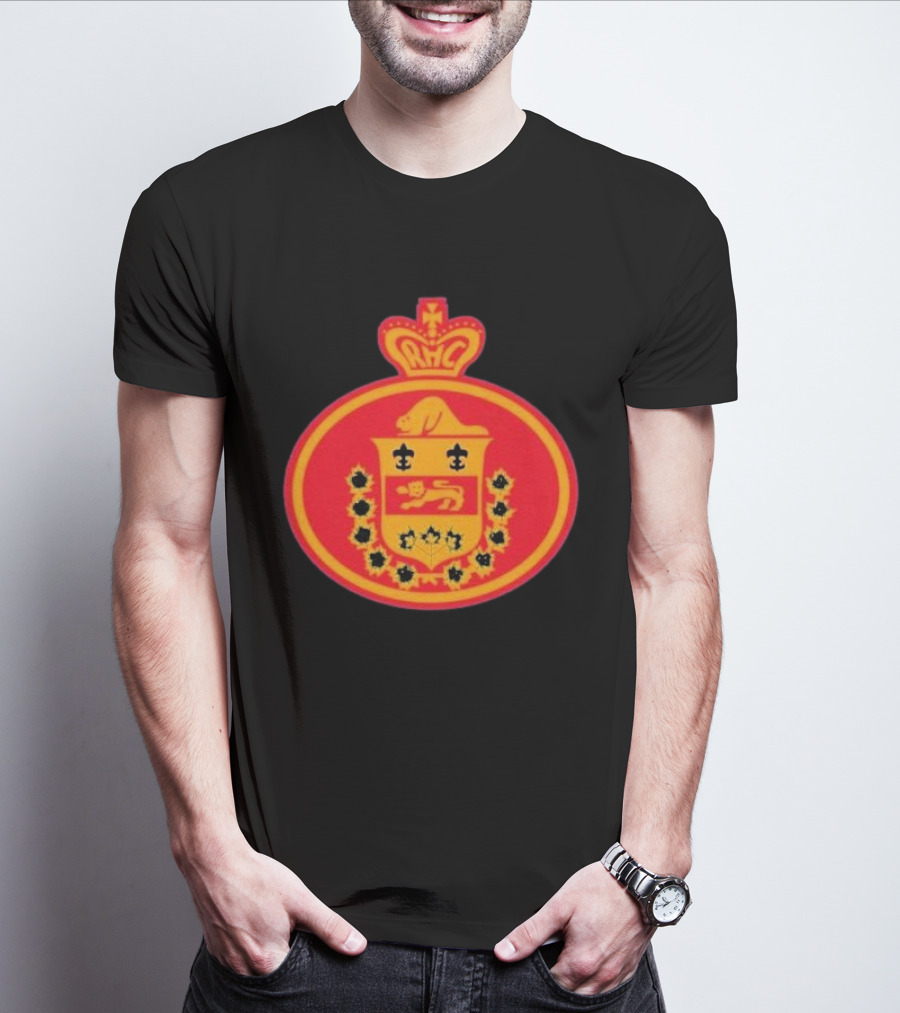 Montreal Royals Vintage Ice Hockey Logo With Historic Crest And Crown Emblem T-Shirt