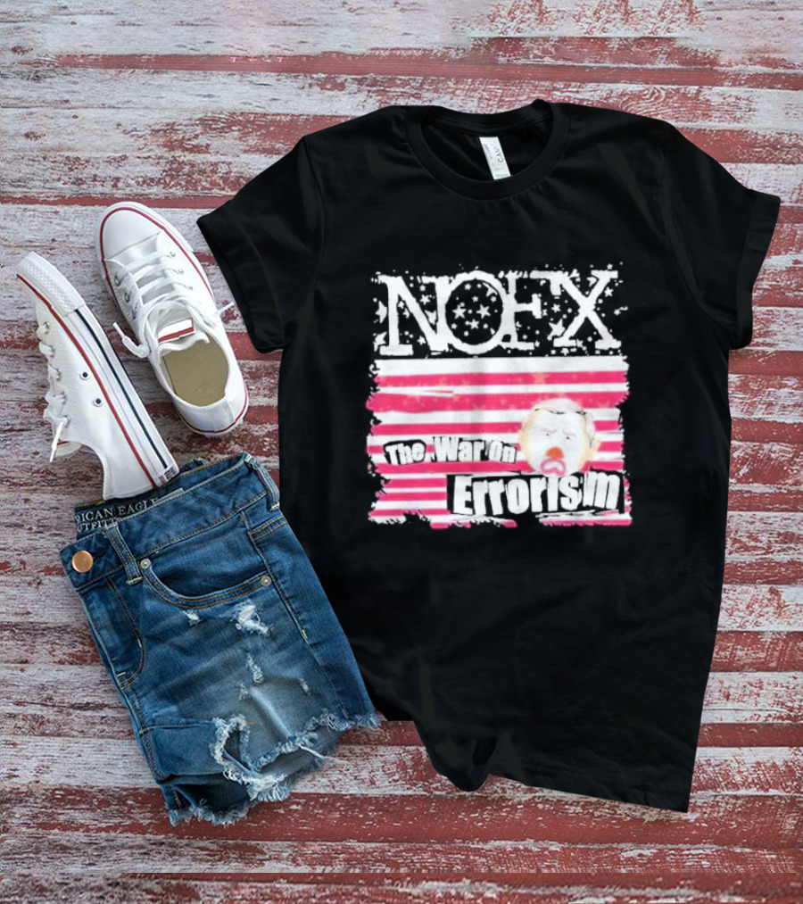 NOFX The War On Errorism Flag T-Shirt