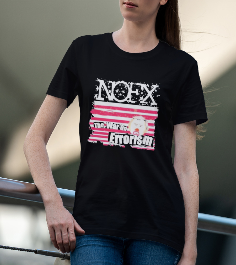 NOFX The War On Errorism Flag T-Shirt