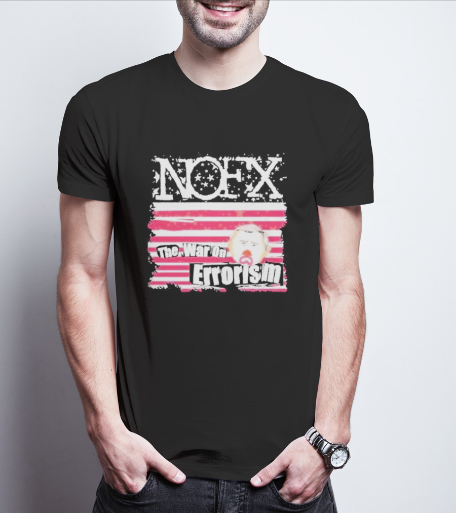 NOFX The War On Errorism Flag T-Shirt