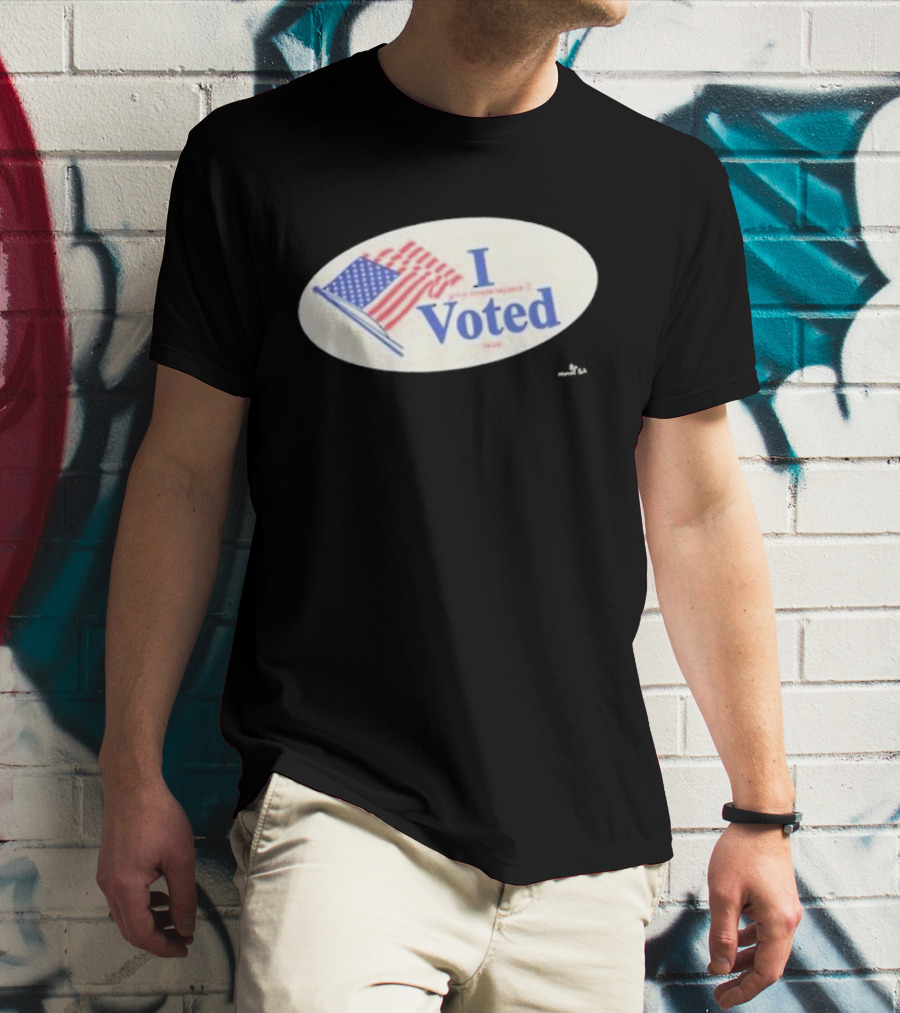 Pork I Voted Sticker I Got In Trouble Because I Voted Twice T-Shirt