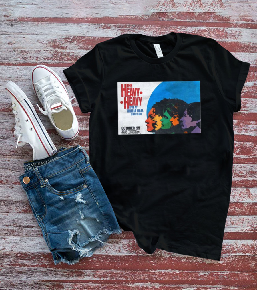 The Heavy Heavy Live At Thalia Hall Chicago October 25 T-Shirt
