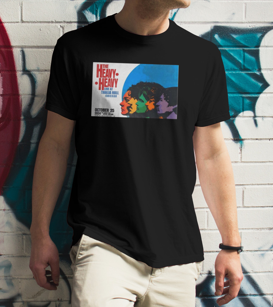 The Heavy Heavy Live At Thalia Hall Chicago October 25 T-Shirt