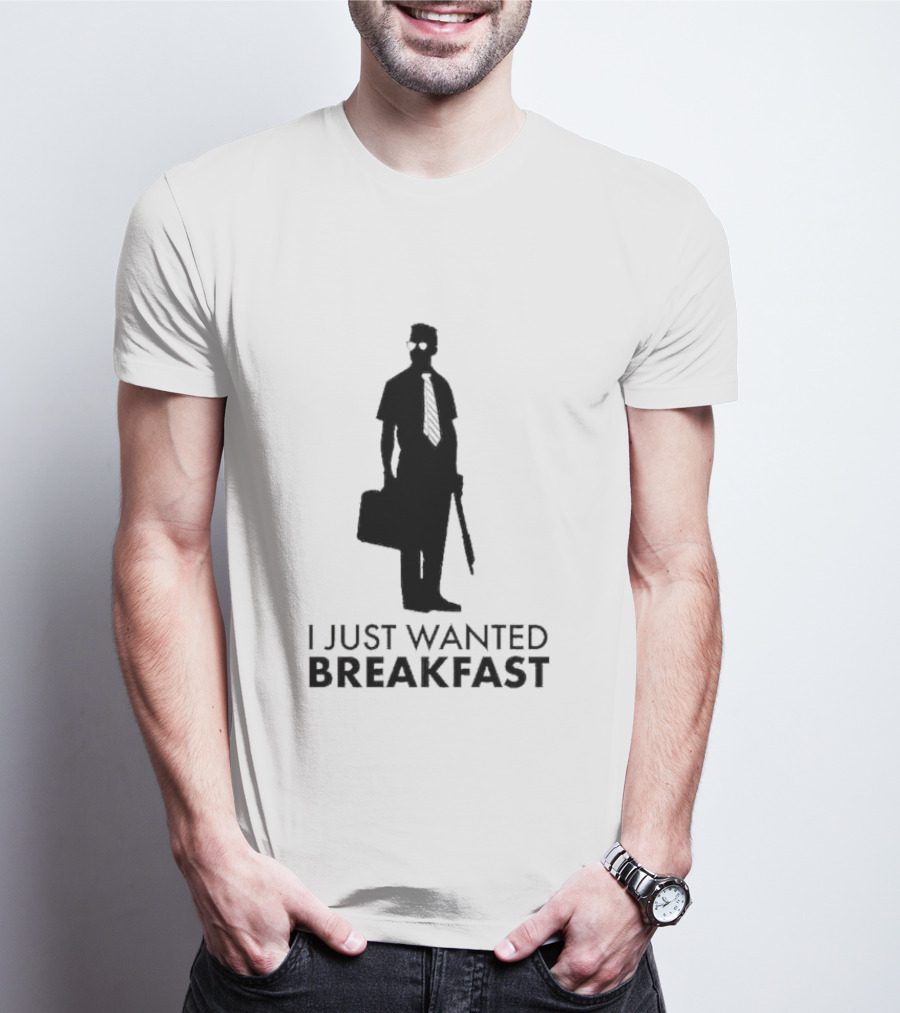 I Just Wanted Breakfast D-Fens T-Shirt