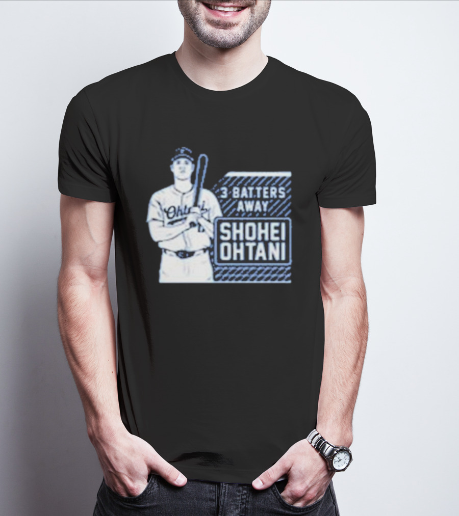 Shohei Ohtani 3 Batters Away Tracker T-Shirt