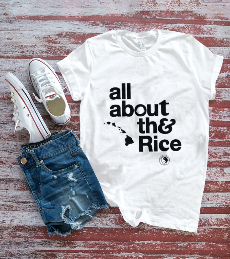 All About The Rice Map Yin Yang Islands T-Shirt