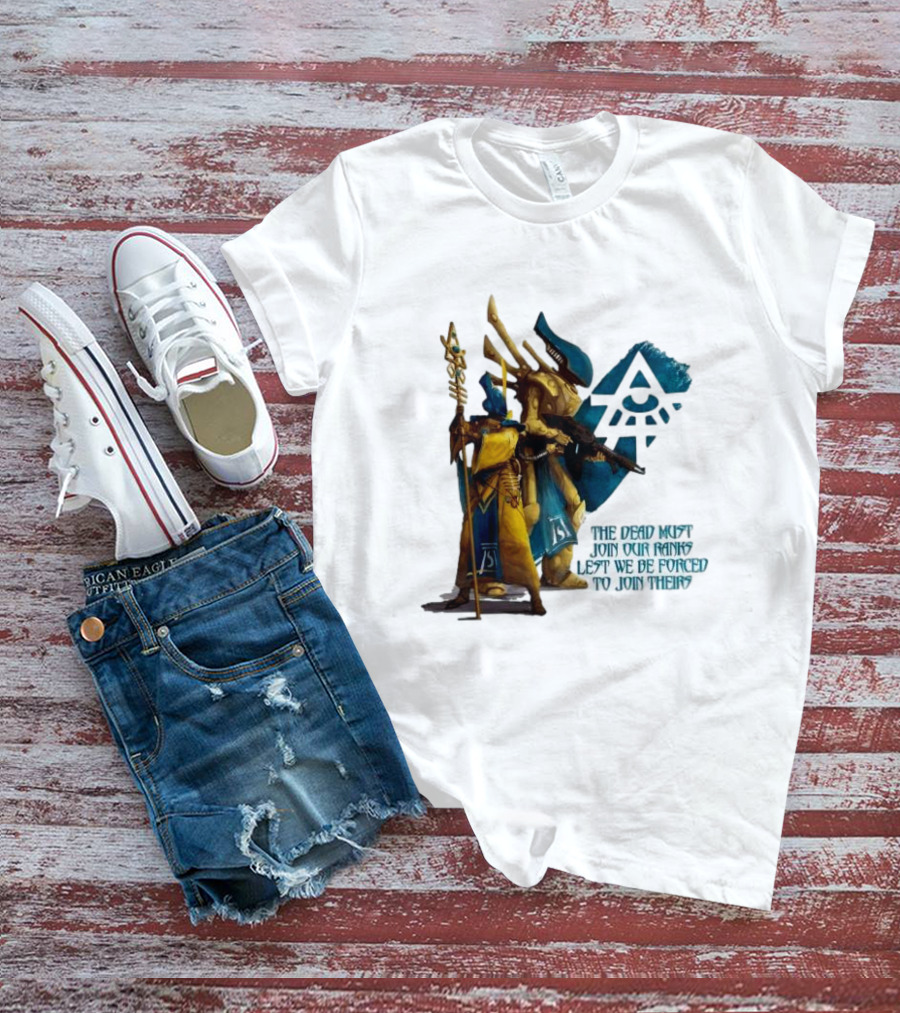 Craftworld Iyanden The Dead Must Join Our Ranks Eldar Guardians Symbolic T-Shirt