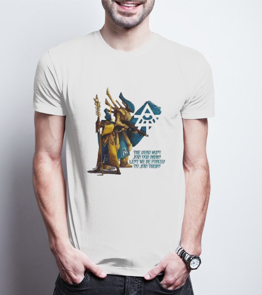 Craftworld Iyanden The Dead Must Join Our Ranks Eldar Guardians Symbolic T-Shirt