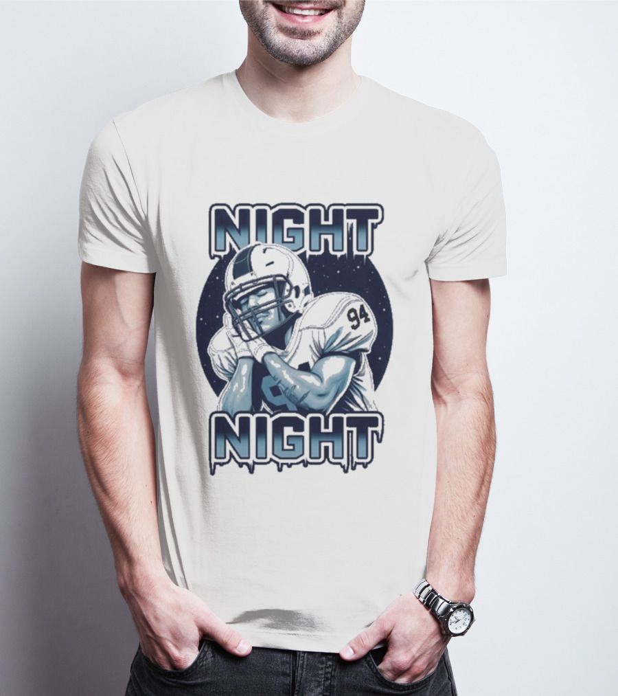 Iceman Ryan Barker Night Night Football Sleeper 94 T-Shirt