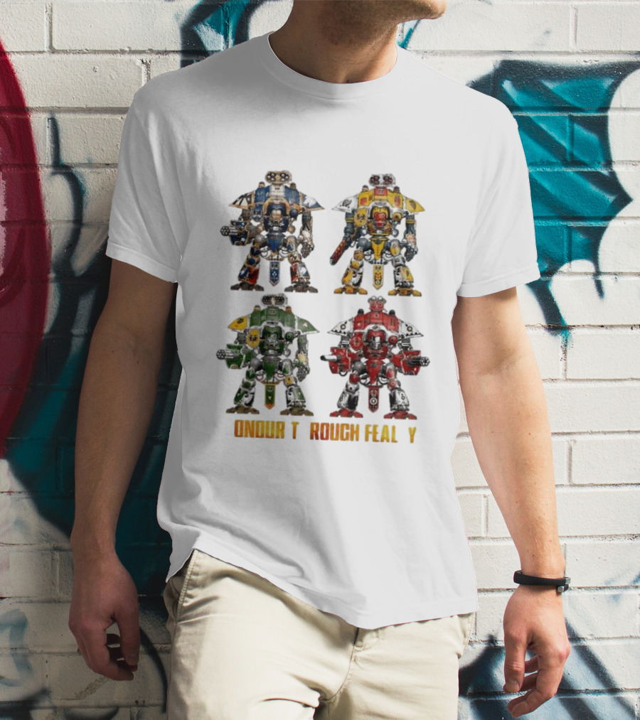 Imperial Knights Honour Through Fealty Warriors T-Shirt