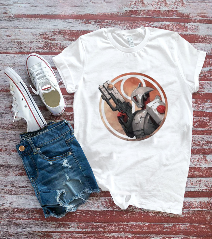 Tau Empire Pathfinder Warrior Icon Warhammer Merchandise T-Shirt