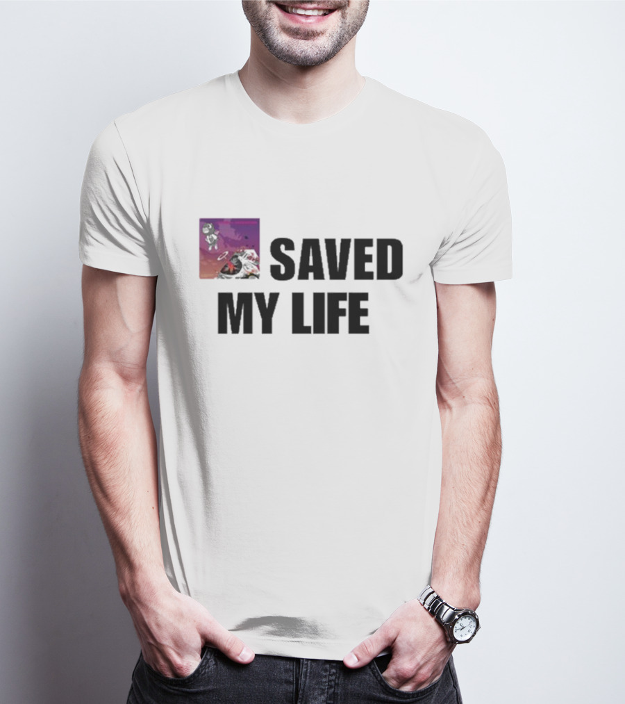 NASA Astronaut Space Exploration Mr. Goofy Saved My Life T-Shirt