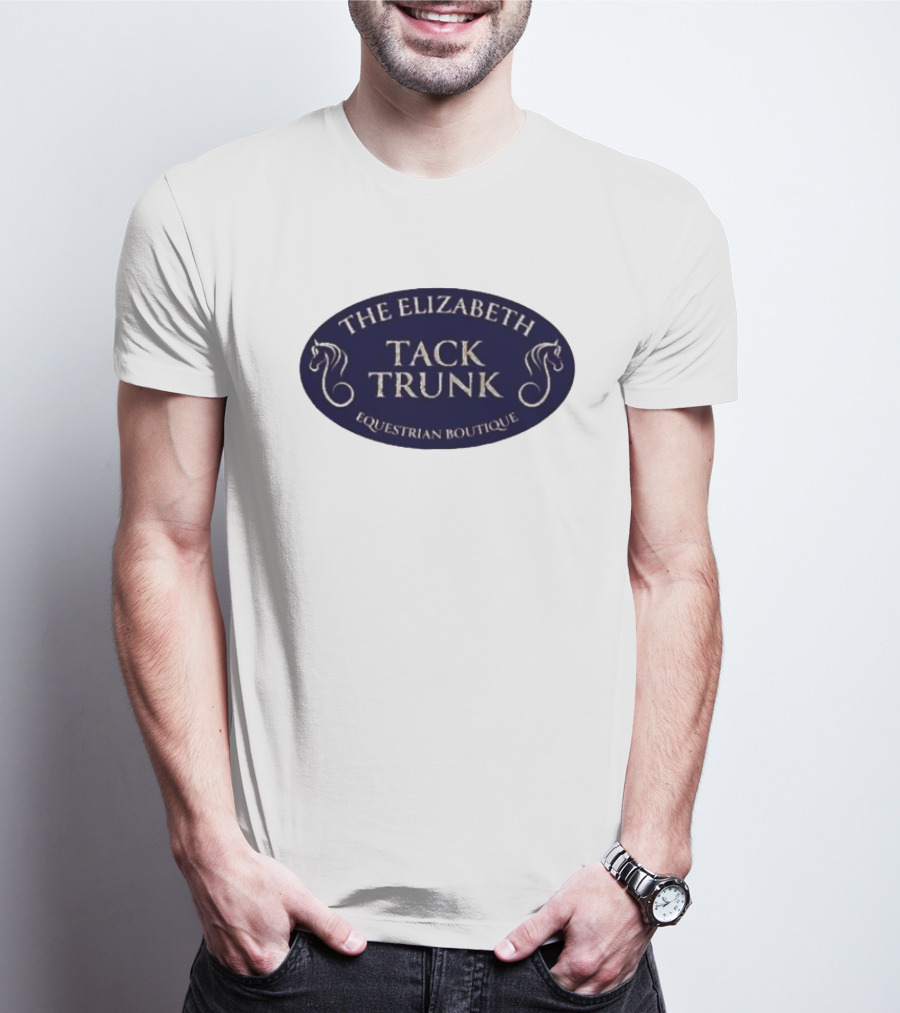 The Elizabeth Tack Trunk Equestrian Boutique Horse T-Shirt