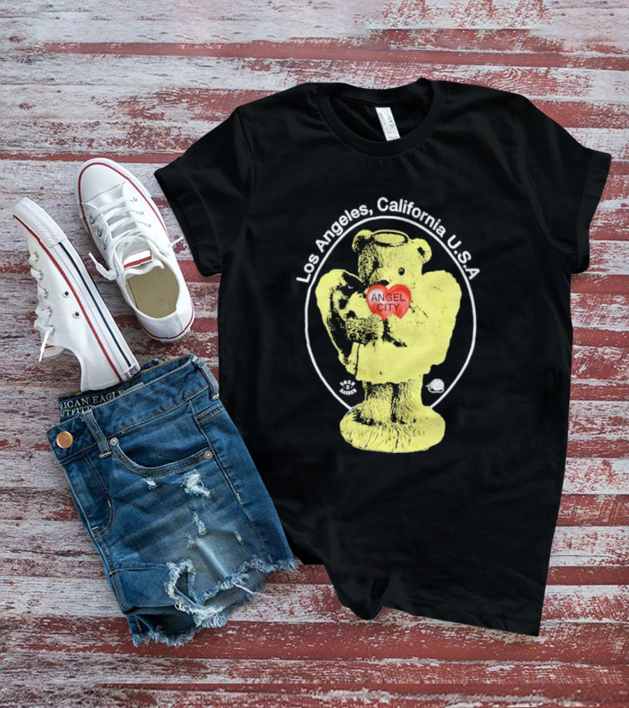 Born X Raised Angel City Los Angeles California USA T-Shirt