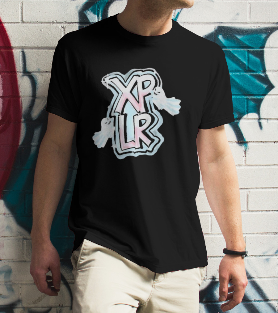 XPLR Pastel Ghost Graffiti T-Shirt