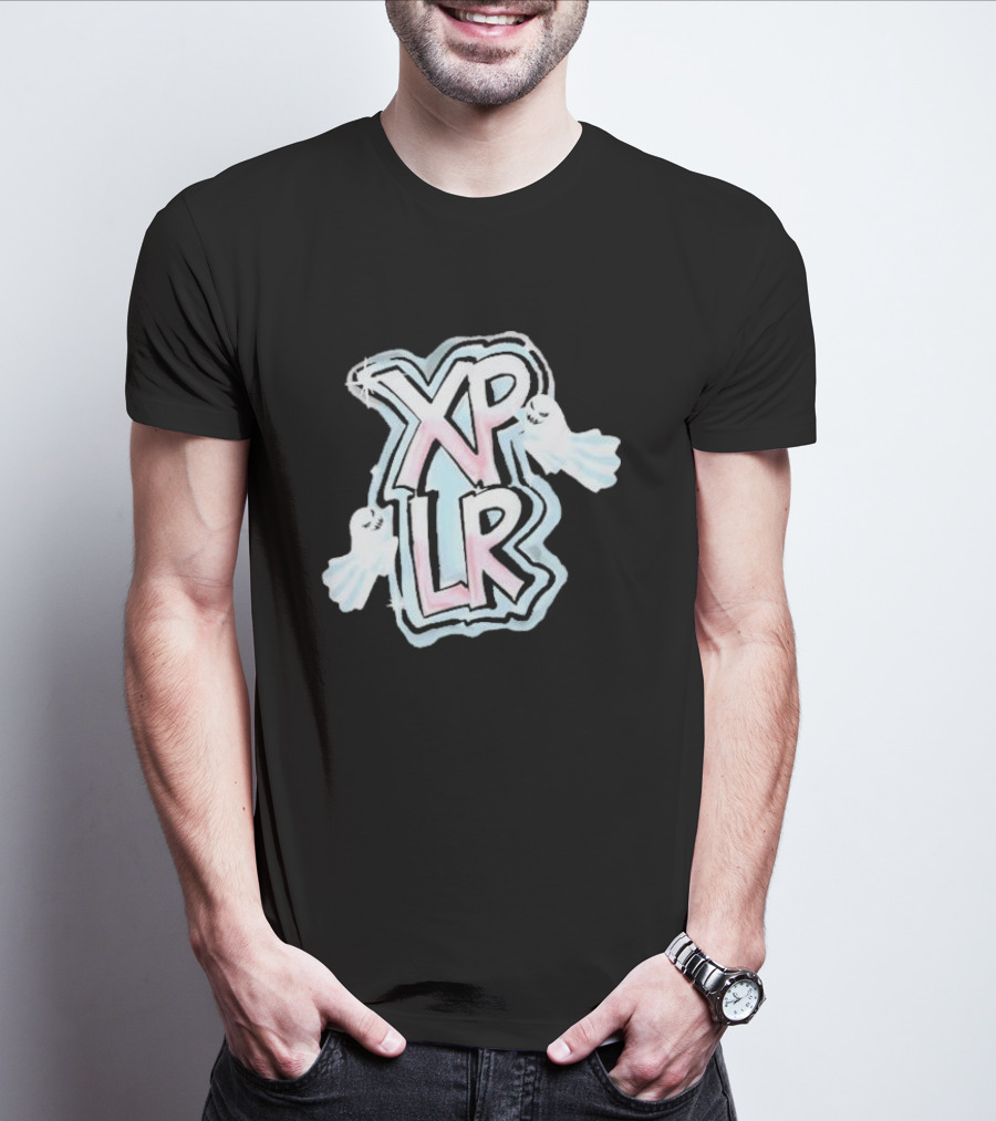 XPLR Pastel Ghost Graffiti T-Shirt