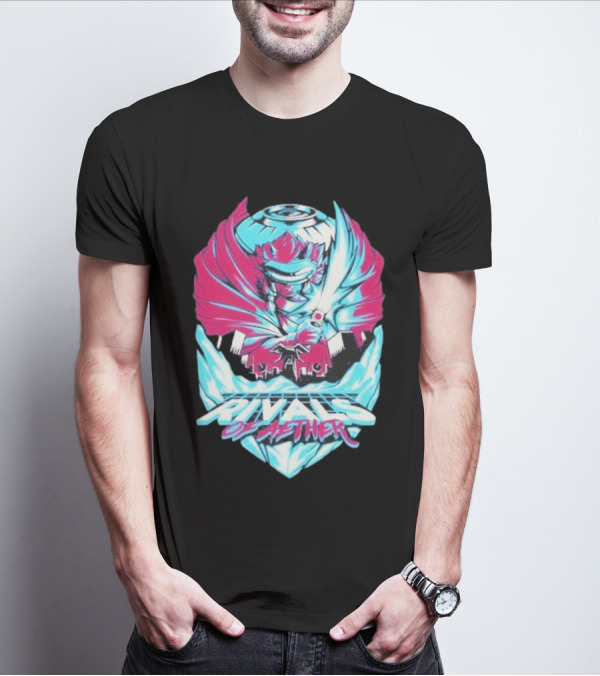 Rivals Of Aether 2 Clarien Vibrant Neon Wings T-Shirt