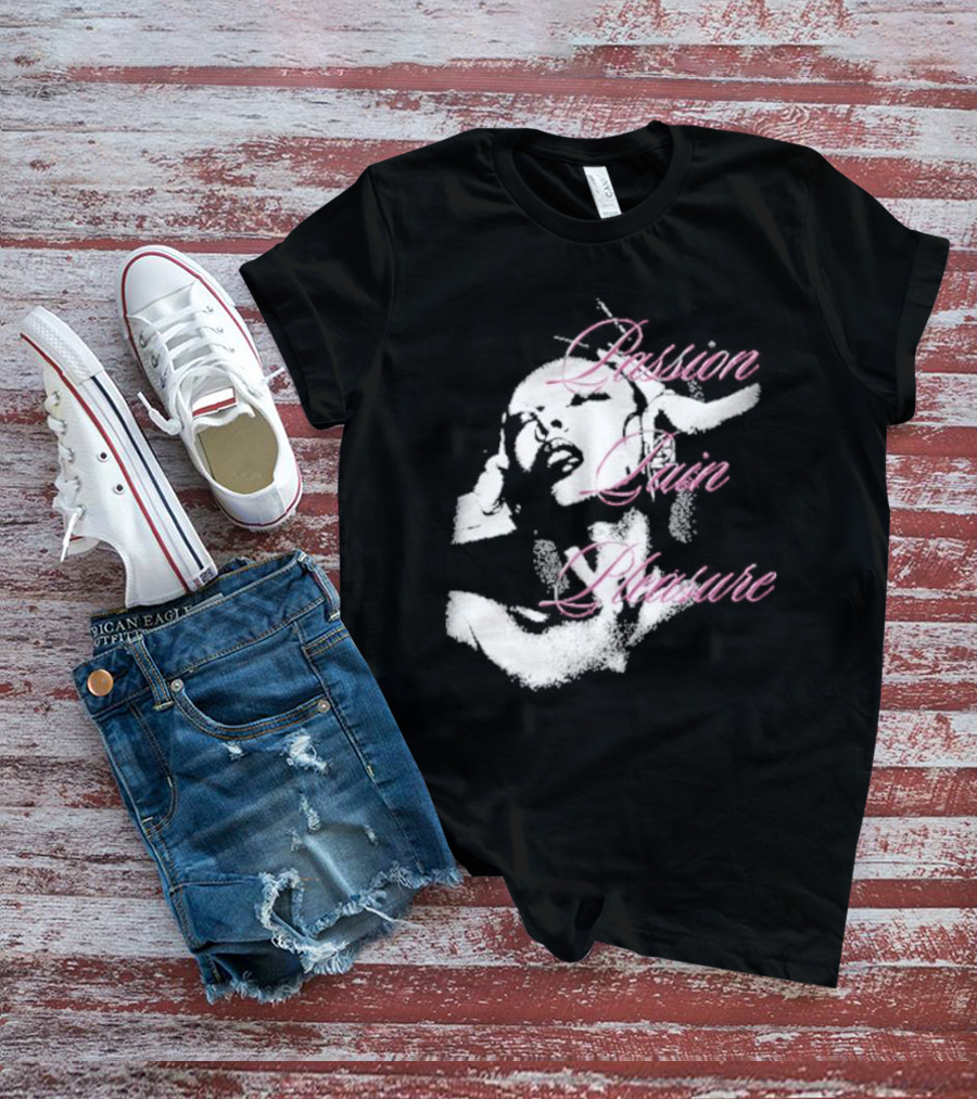 Passion Pain Pleasure Jade Sensual Expression T-Shirt