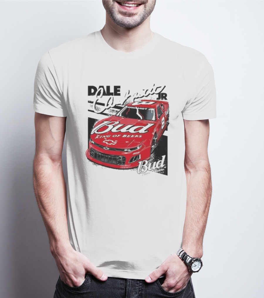 Dale Earnhardt Jr. Bud King Of Beers Chevrolet 9 Racing Car T-Shirt