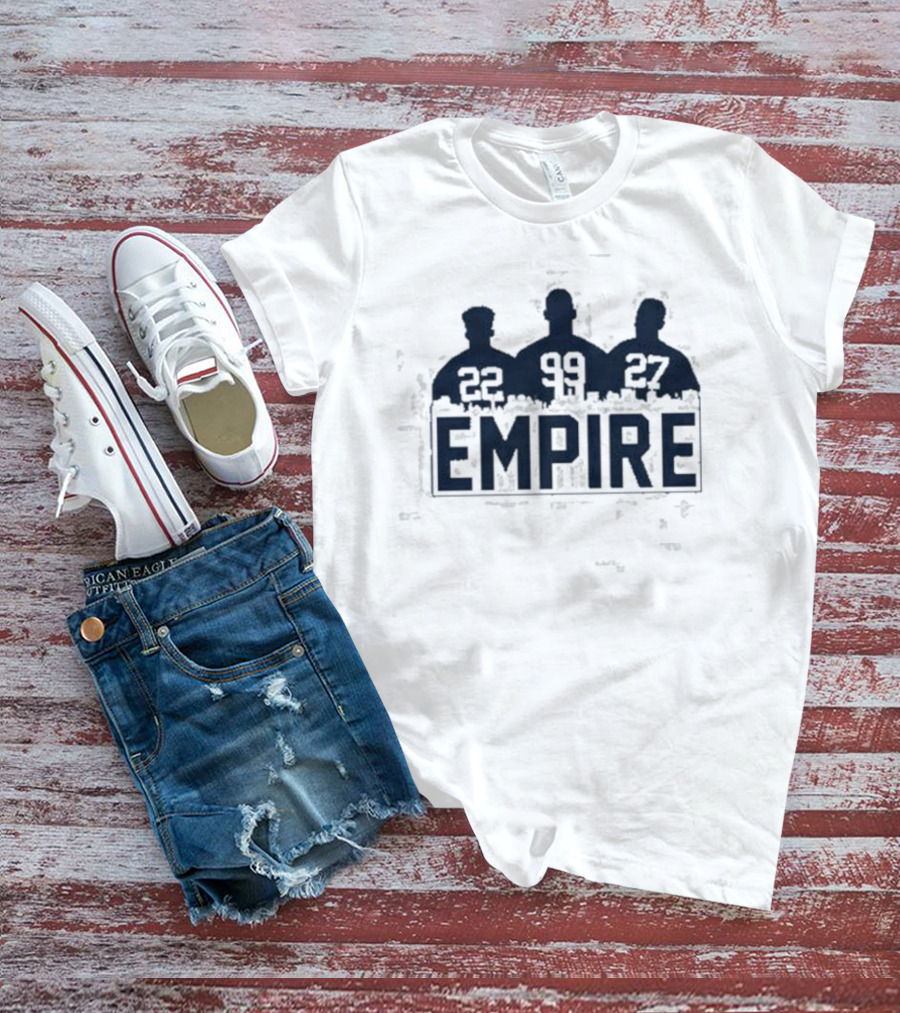 Empire Juan Soto Aaron Judge Giancarlo Stanton 22 99 27 T-Shirt