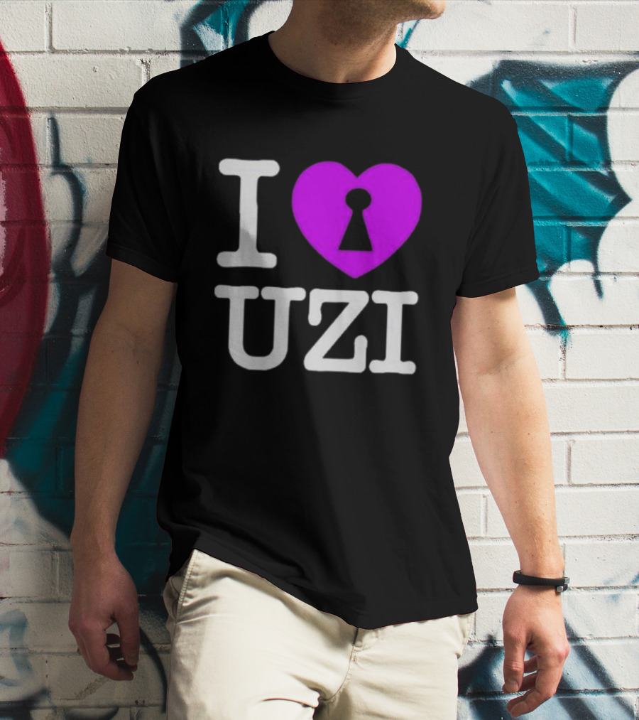 Eternal Atake 2 I Lock Heart Uzi I Love Uzi T-Shirt