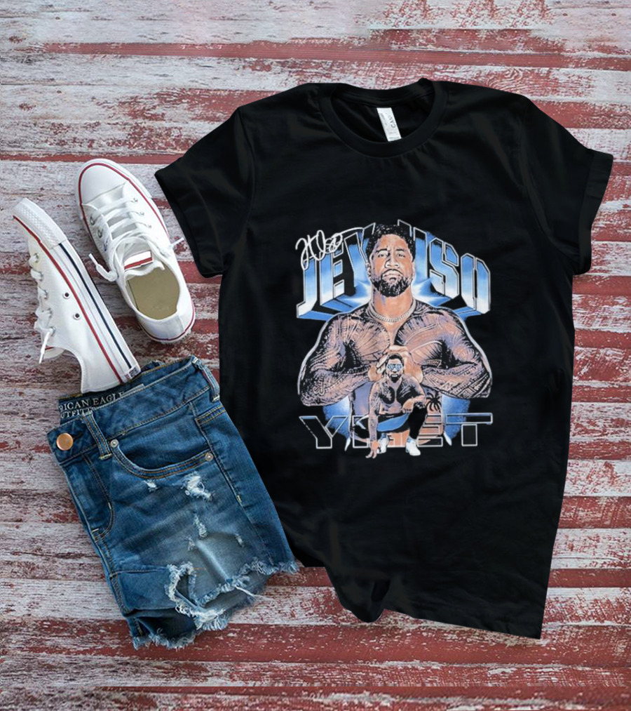 Jey Uso Vintage Superstar Yezzy 500 Level T-Shirt