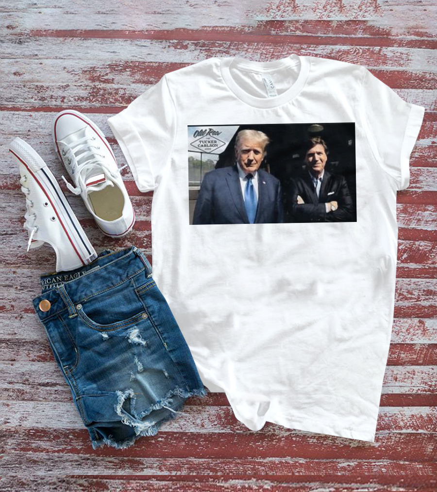 Old Row Tucker Carlson Network Interview T-Shirt