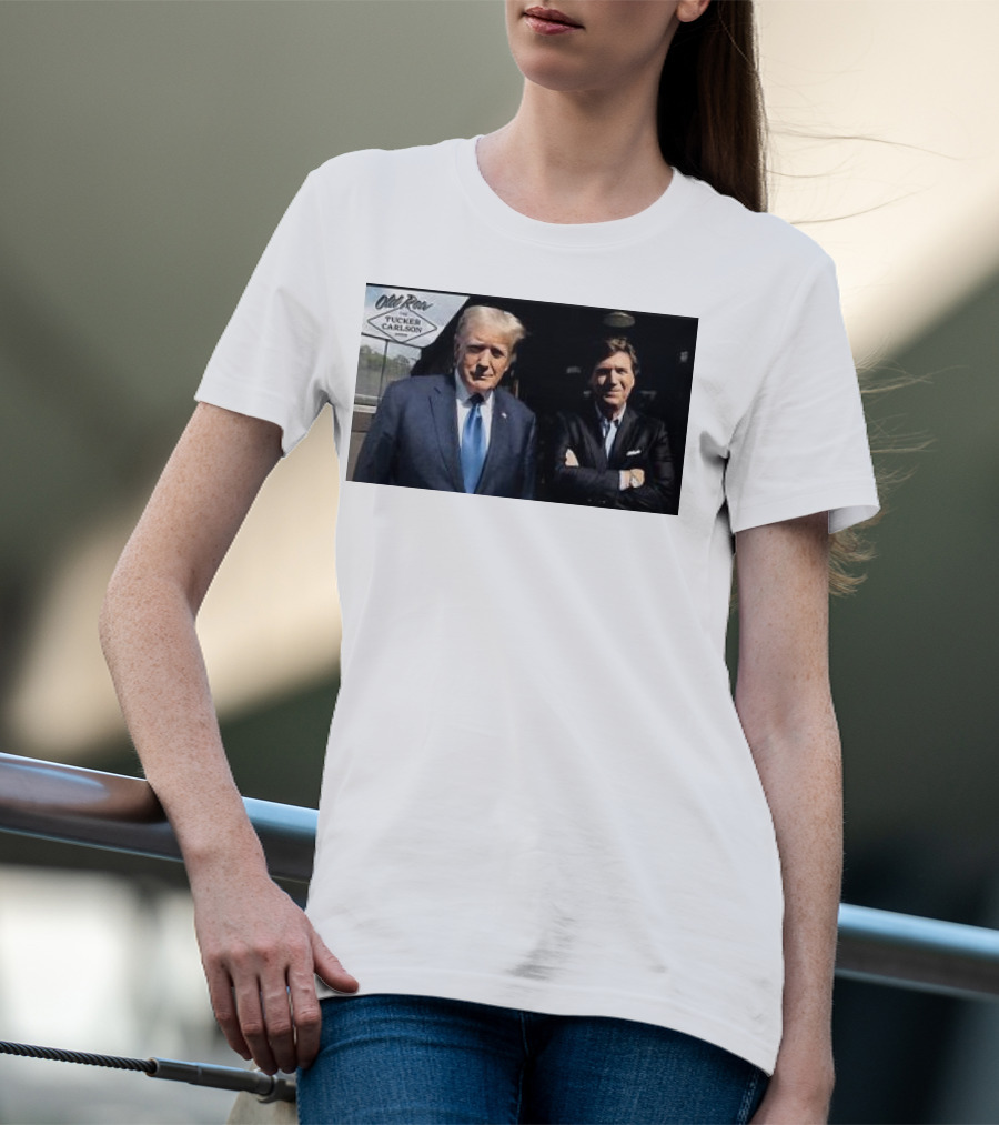 Old Row Tucker Carlson Network Interview T-Shirt
