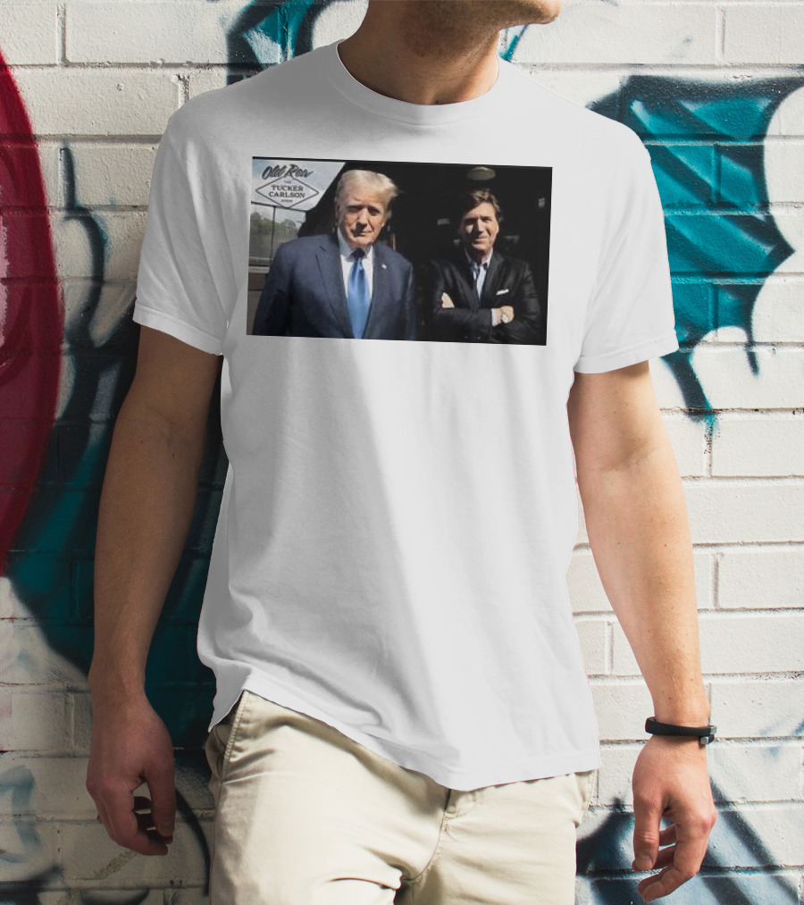 Old Row Tucker Carlson Network Interview T-Shirt