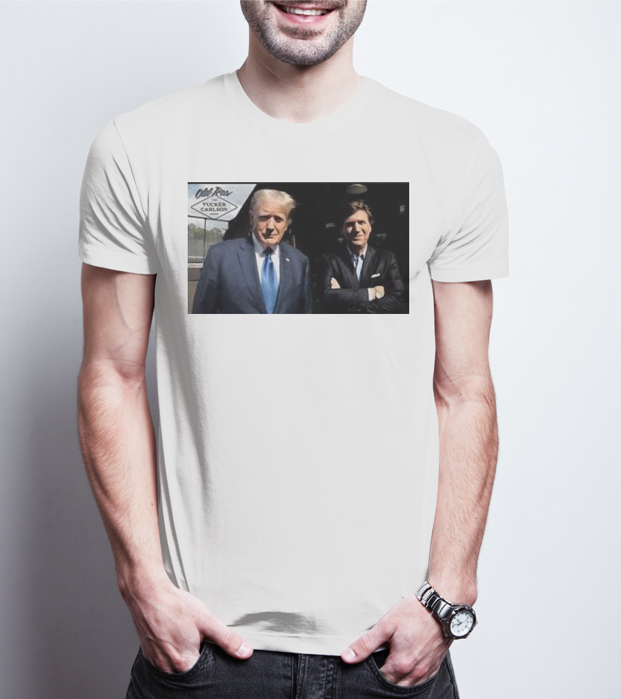 Old Row Tucker Carlson Network Interview T-Shirt