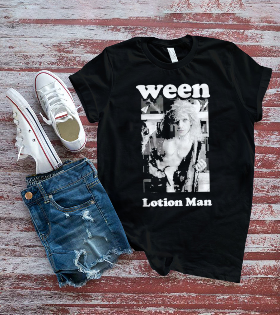 Ween Lotion Man Retro Graphic Tee Rock T-Shirt