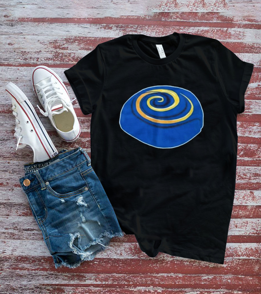 Cursed Cinnamon Roll Spiral Swirl T-Shirt