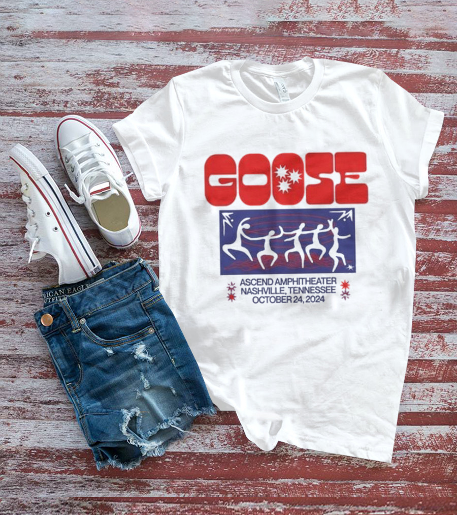 Goose Concert Ascend Amphitheater Nashville Tennessee October 24 T-Shirt