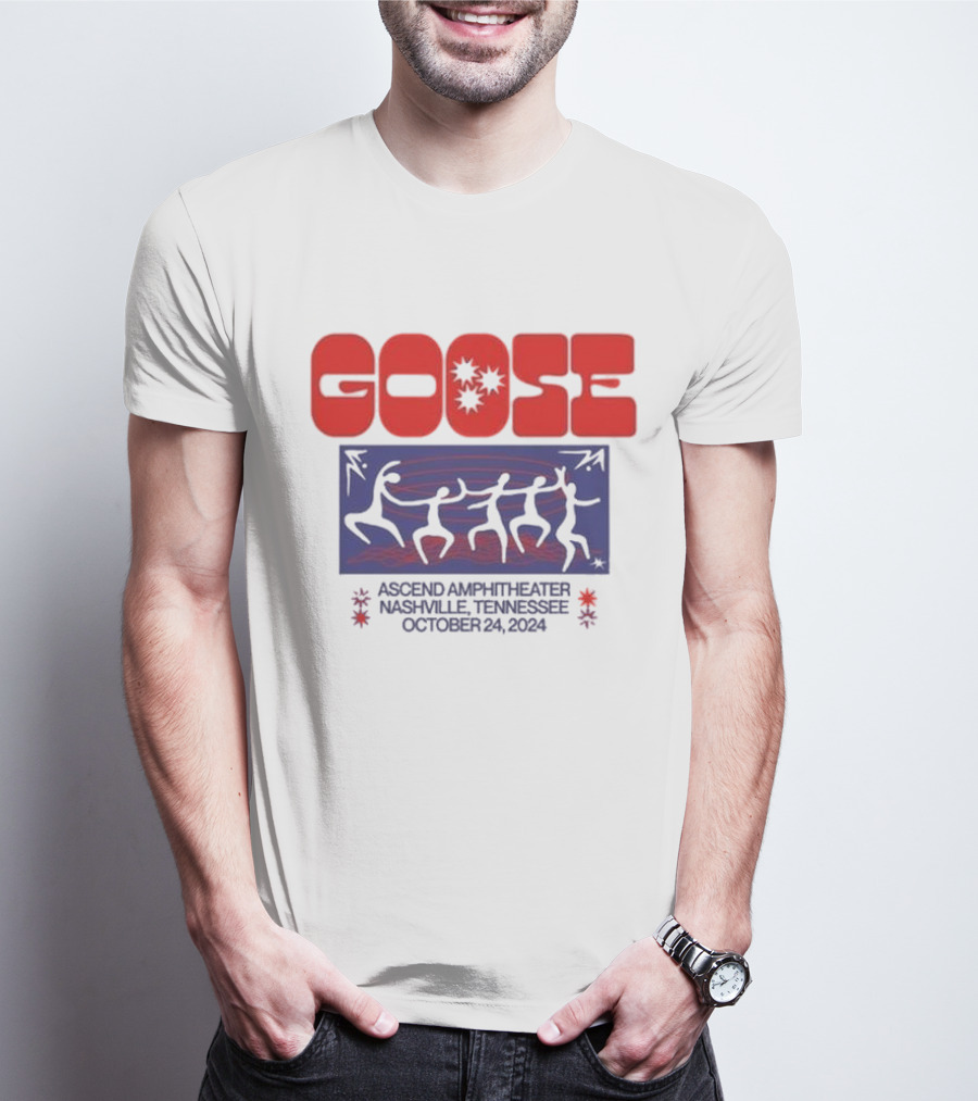 Goose Concert Ascend Amphitheater Nashville Tennessee October 24 T-Shirt