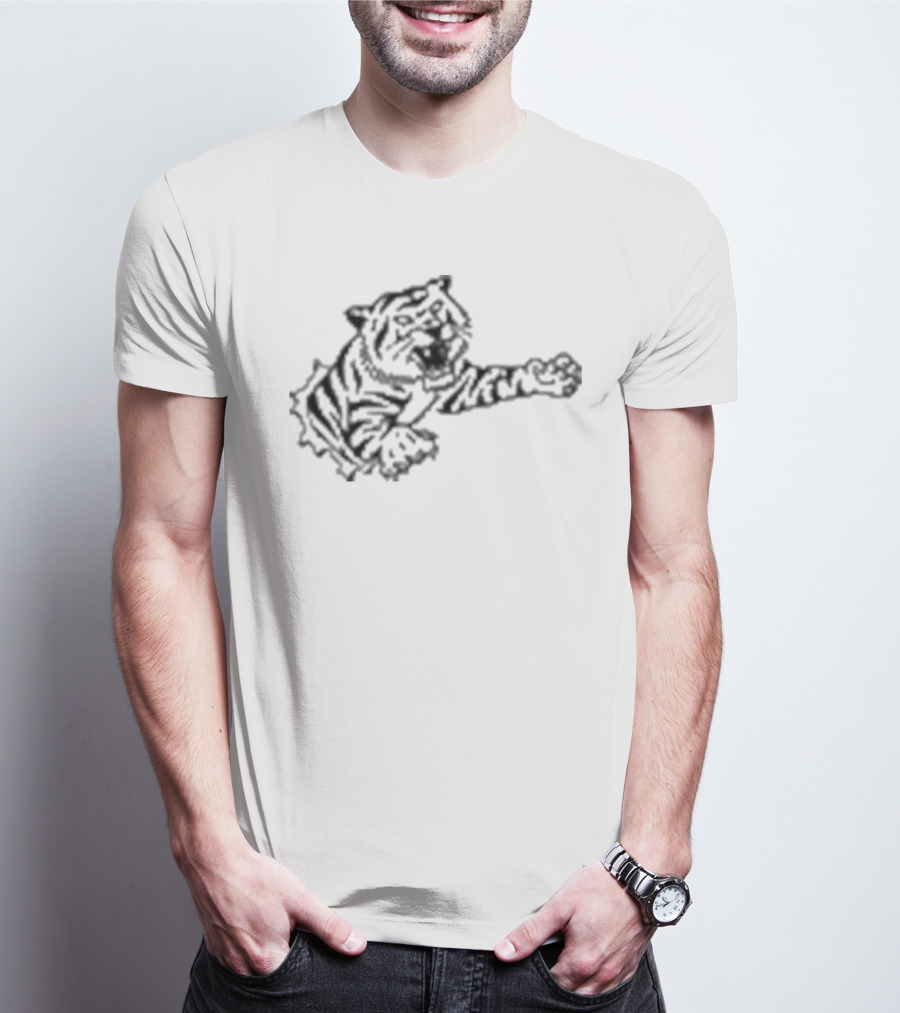 The Dark Side Of Nature Ferocious Tiger Burst Pop T-Shirt